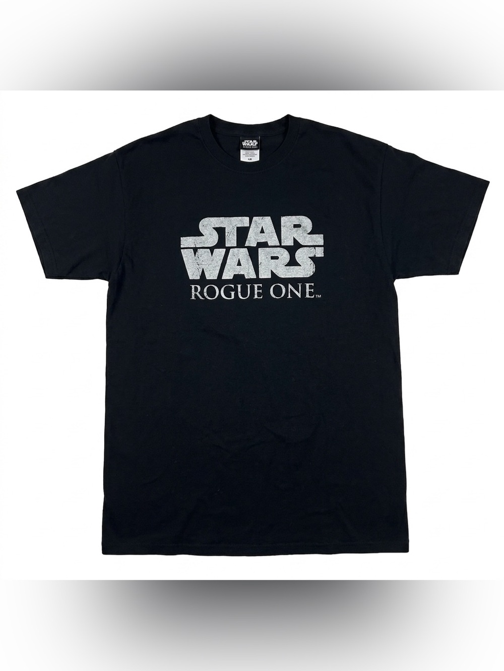 Star Wars Rogue One Shirt Mens Large L Black Fruit Of The Loom Valueweight Tee